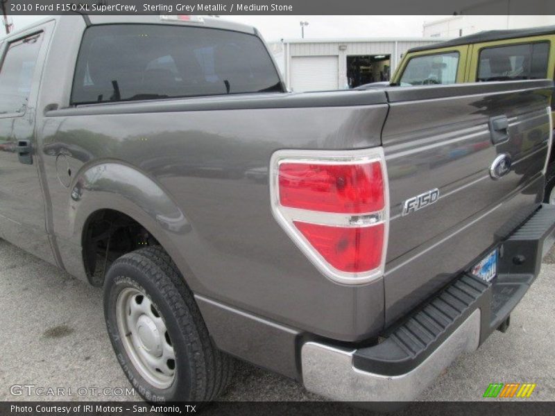 Sterling Grey Metallic / Medium Stone 2010 Ford F150 XL SuperCrew