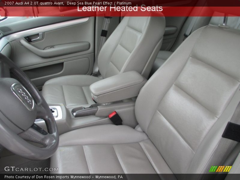 Deep Sea Blue Pearl Effect / Platinum 2007 Audi A4 2.0T quattro Avant