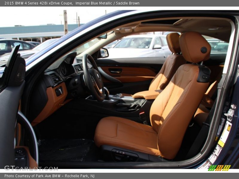 Front Seat of 2015 4 Series 428i xDrive Coupe