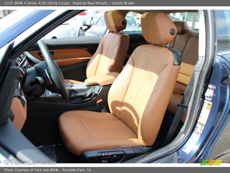 Front Seat of 2015 4 Series 428i xDrive Coupe