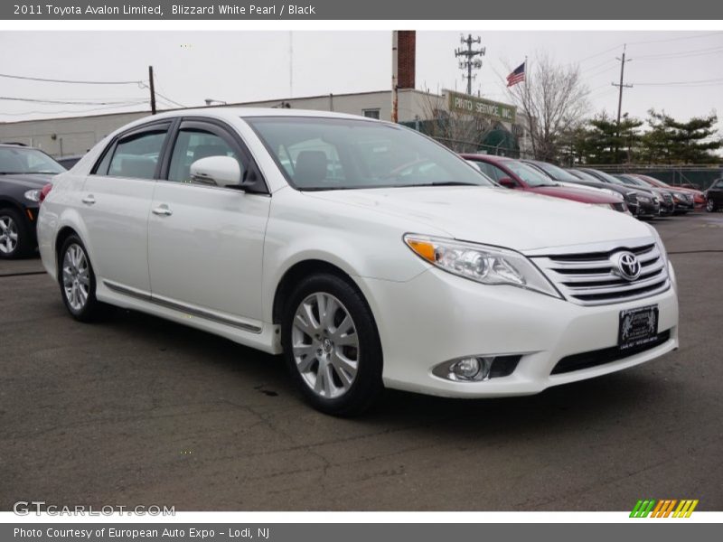 Blizzard White Pearl / Black 2011 Toyota Avalon Limited