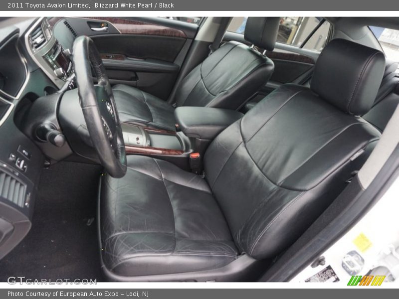 Blizzard White Pearl / Black 2011 Toyota Avalon Limited