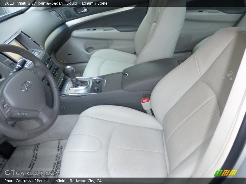 Liquid Platinum / Stone 2013 Infiniti G 37 Journey Sedan