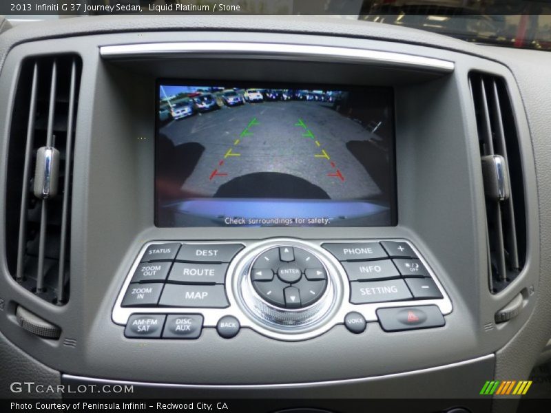 Liquid Platinum / Stone 2013 Infiniti G 37 Journey Sedan