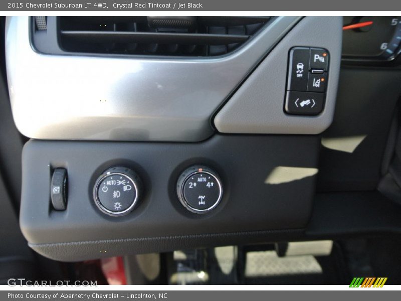 Crystal Red Tintcoat / Jet Black 2015 Chevrolet Suburban LT 4WD