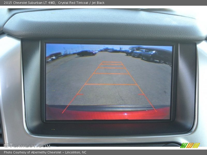 Crystal Red Tintcoat / Jet Black 2015 Chevrolet Suburban LT 4WD