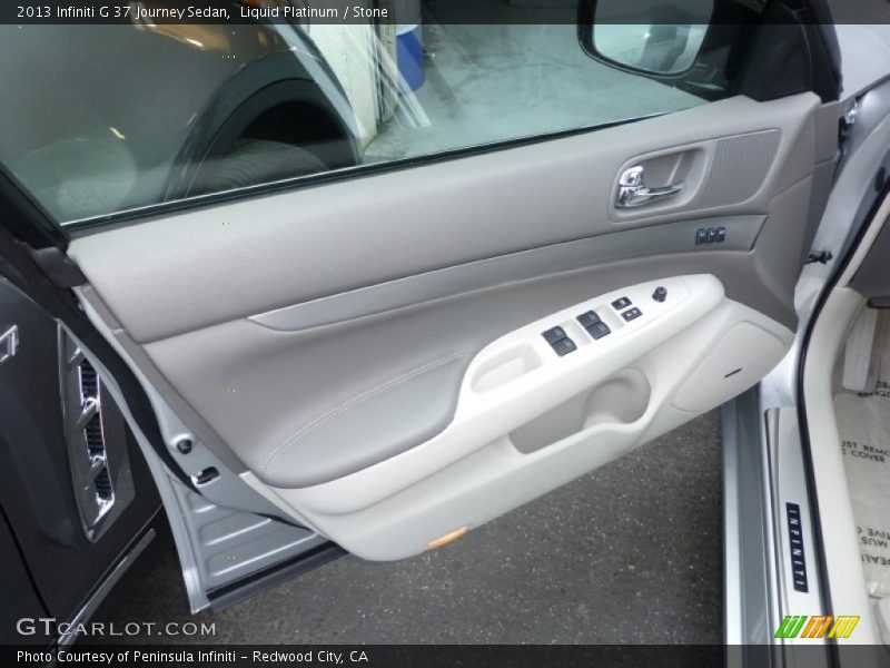Liquid Platinum / Stone 2013 Infiniti G 37 Journey Sedan