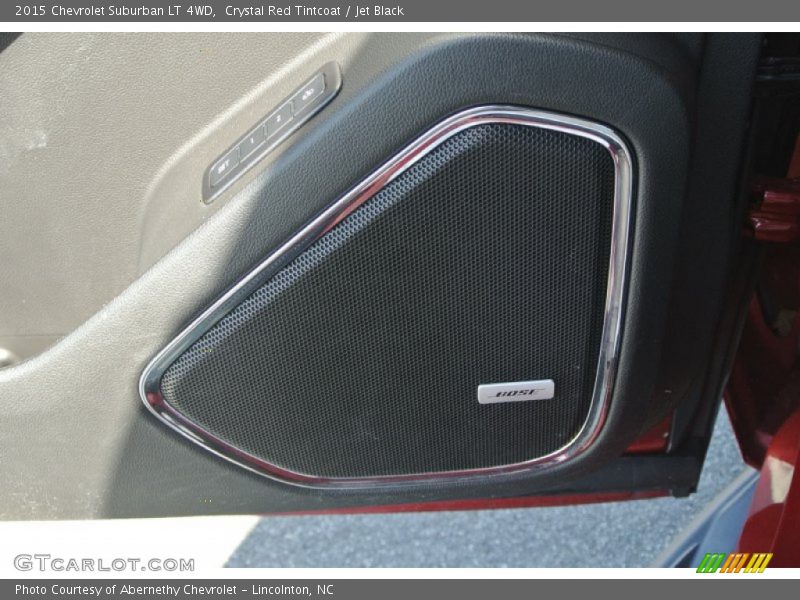 Crystal Red Tintcoat / Jet Black 2015 Chevrolet Suburban LT 4WD