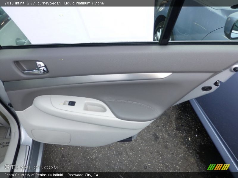Liquid Platinum / Stone 2013 Infiniti G 37 Journey Sedan