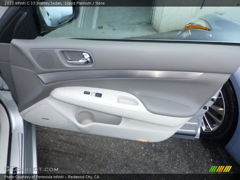 Liquid Platinum / Stone 2013 Infiniti G 37 Journey Sedan