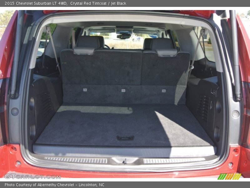 Crystal Red Tintcoat / Jet Black 2015 Chevrolet Suburban LT 4WD