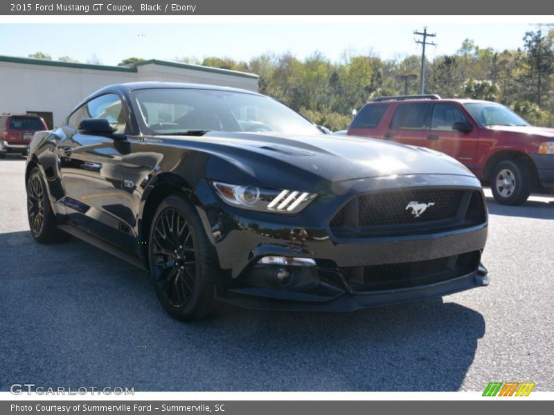 Black / Ebony 2015 Ford Mustang GT Coupe