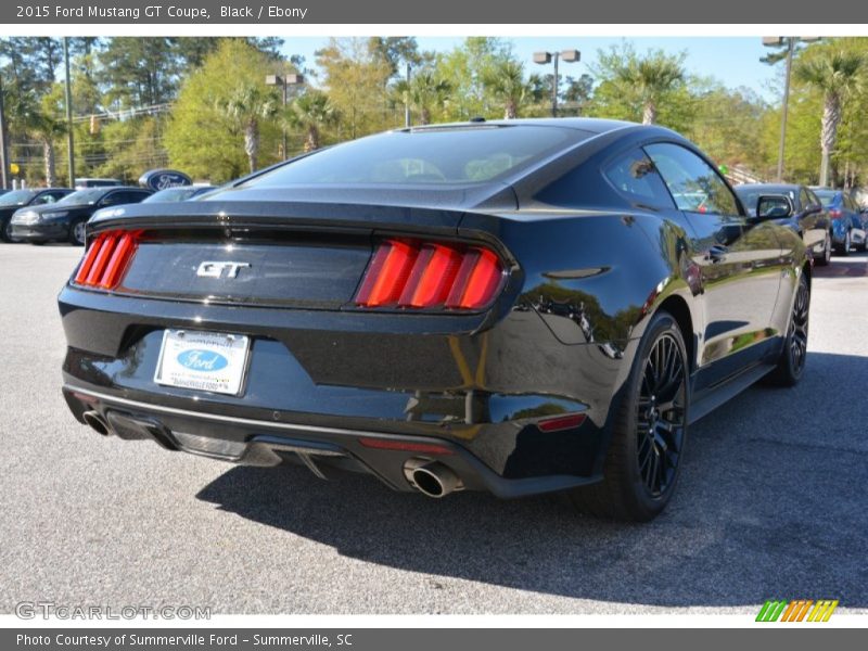 Black / Ebony 2015 Ford Mustang GT Coupe