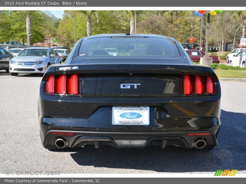 Black / Ebony 2015 Ford Mustang GT Coupe
