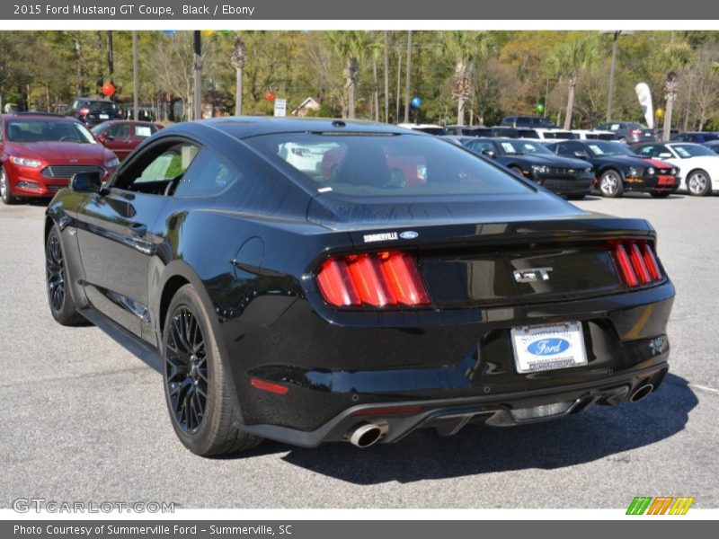 Black / Ebony 2015 Ford Mustang GT Coupe