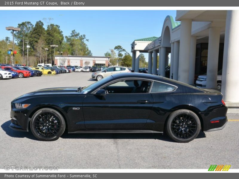 Black / Ebony 2015 Ford Mustang GT Coupe