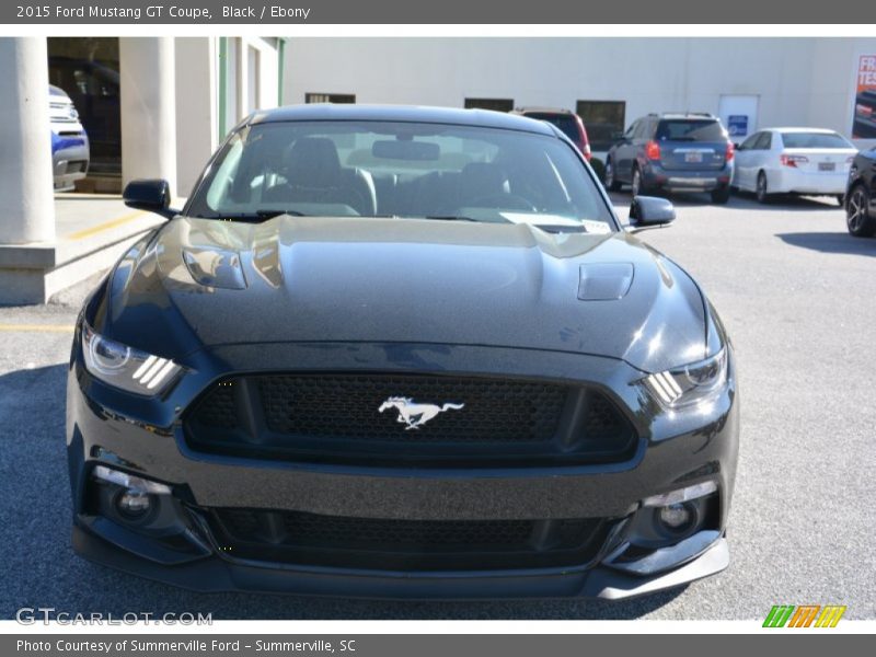 Black / Ebony 2015 Ford Mustang GT Coupe