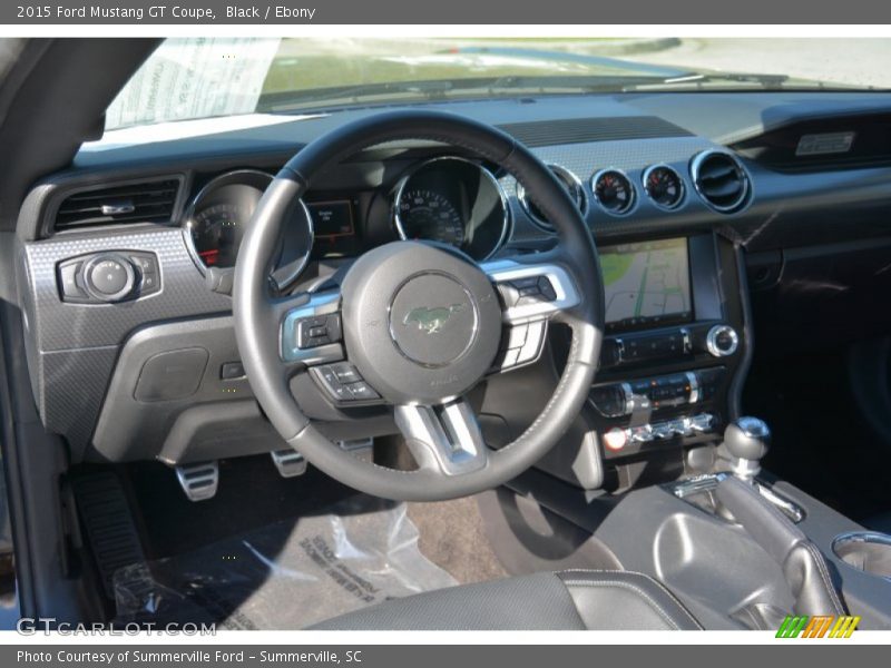 Black / Ebony 2015 Ford Mustang GT Coupe