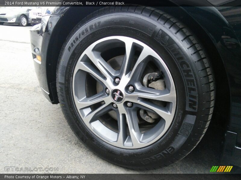 Black / Charcoal Black 2014 Ford Mustang V6 Premium Convertible