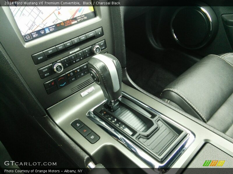 Black / Charcoal Black 2014 Ford Mustang V6 Premium Convertible