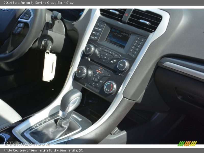 Sterling Gray / Earth Gray 2014 Ford Fusion S