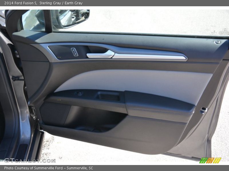 Sterling Gray / Earth Gray 2014 Ford Fusion S