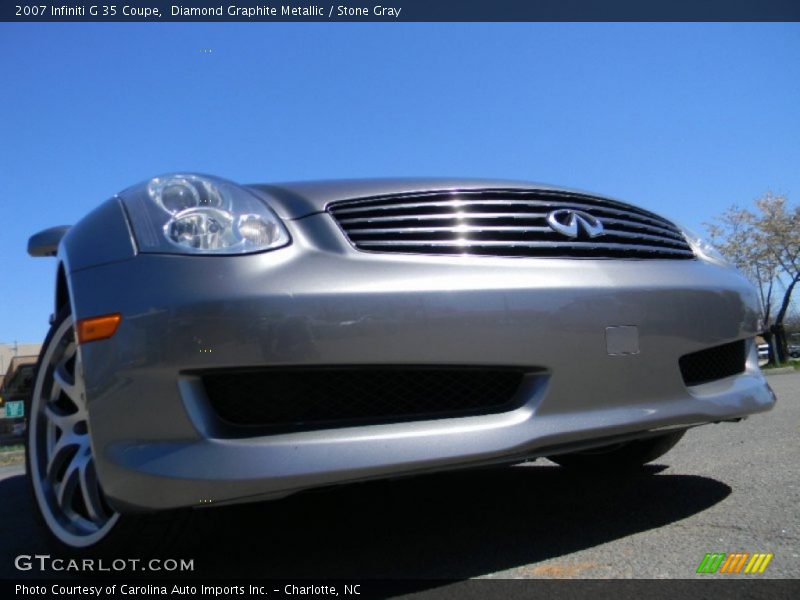 Diamond Graphite Metallic / Stone Gray 2007 Infiniti G 35 Coupe