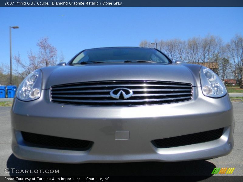 Diamond Graphite Metallic / Stone Gray 2007 Infiniti G 35 Coupe