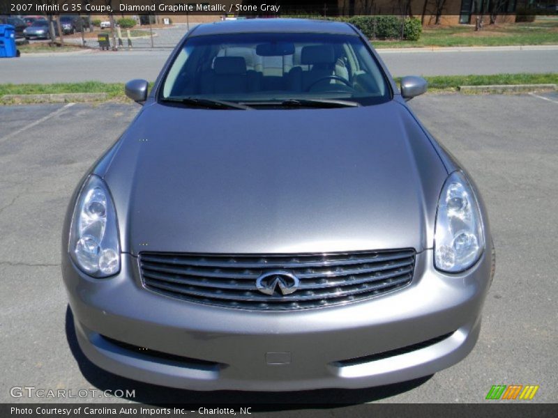 Diamond Graphite Metallic / Stone Gray 2007 Infiniti G 35 Coupe