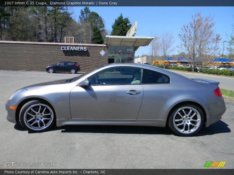 Diamond Graphite Metallic / Stone Gray 2007 Infiniti G 35 Coupe