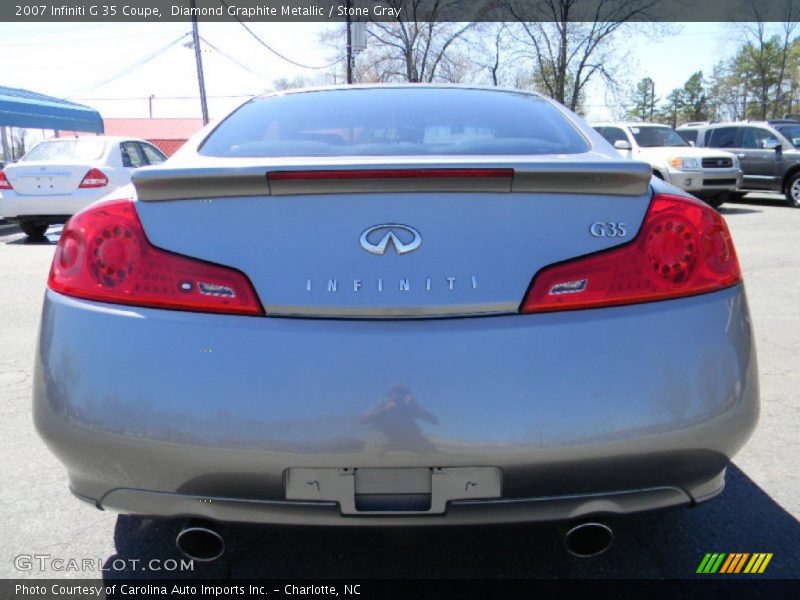 Diamond Graphite Metallic / Stone Gray 2007 Infiniti G 35 Coupe