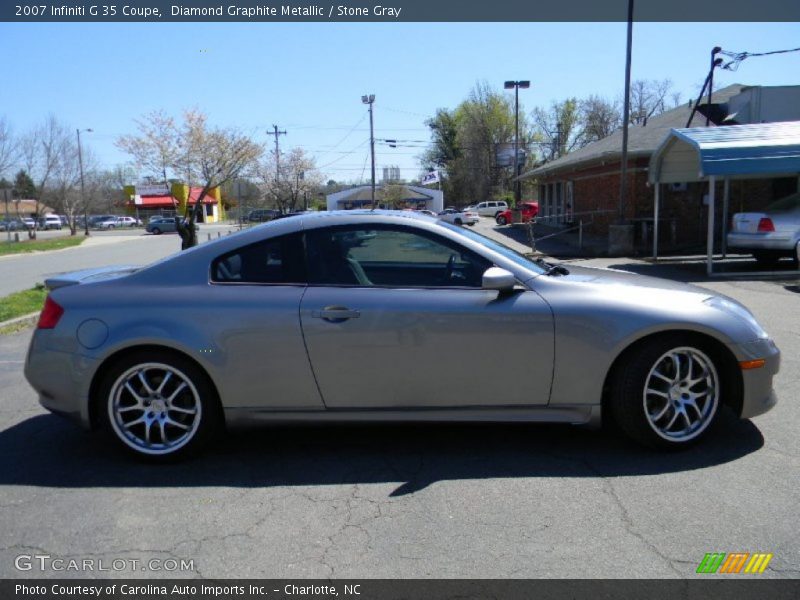 Diamond Graphite Metallic / Stone Gray 2007 Infiniti G 35 Coupe