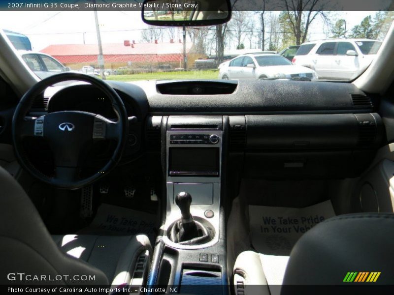 Diamond Graphite Metallic / Stone Gray 2007 Infiniti G 35 Coupe