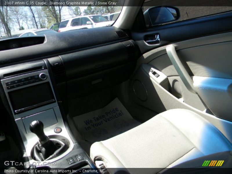 Diamond Graphite Metallic / Stone Gray 2007 Infiniti G 35 Coupe