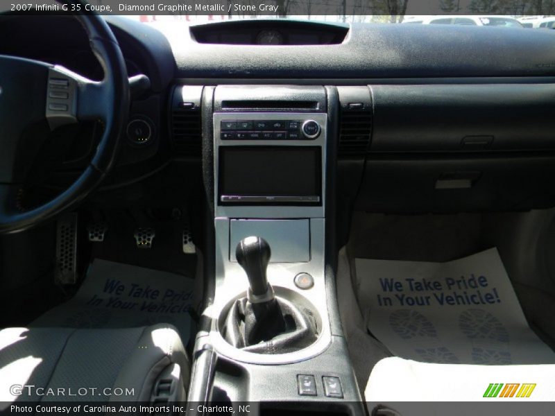 Diamond Graphite Metallic / Stone Gray 2007 Infiniti G 35 Coupe