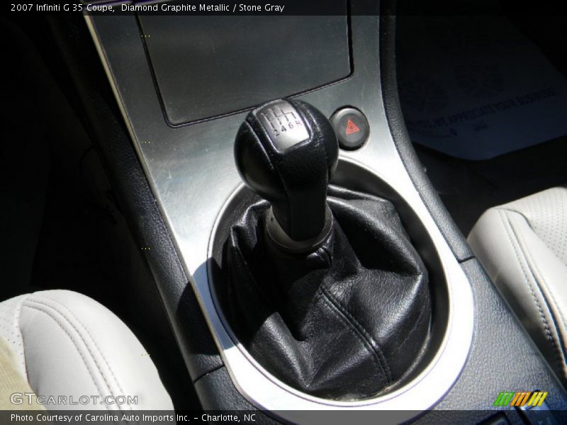 Diamond Graphite Metallic / Stone Gray 2007 Infiniti G 35 Coupe