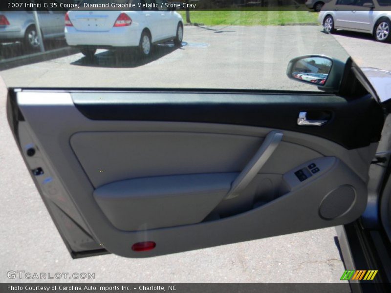 Diamond Graphite Metallic / Stone Gray 2007 Infiniti G 35 Coupe