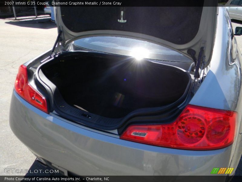 Diamond Graphite Metallic / Stone Gray 2007 Infiniti G 35 Coupe