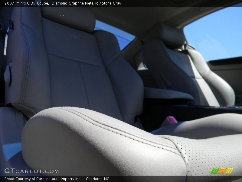 Diamond Graphite Metallic / Stone Gray 2007 Infiniti G 35 Coupe