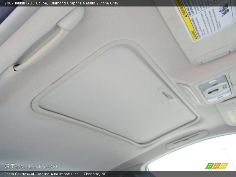 Diamond Graphite Metallic / Stone Gray 2007 Infiniti G 35 Coupe