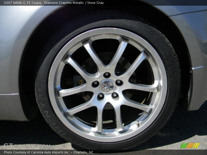 Diamond Graphite Metallic / Stone Gray 2007 Infiniti G 35 Coupe
