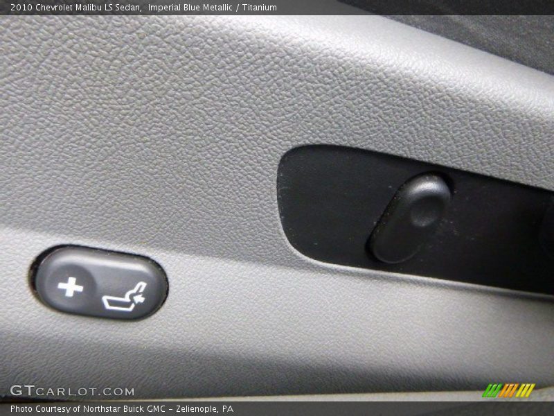 Imperial Blue Metallic / Titanium 2010 Chevrolet Malibu LS Sedan