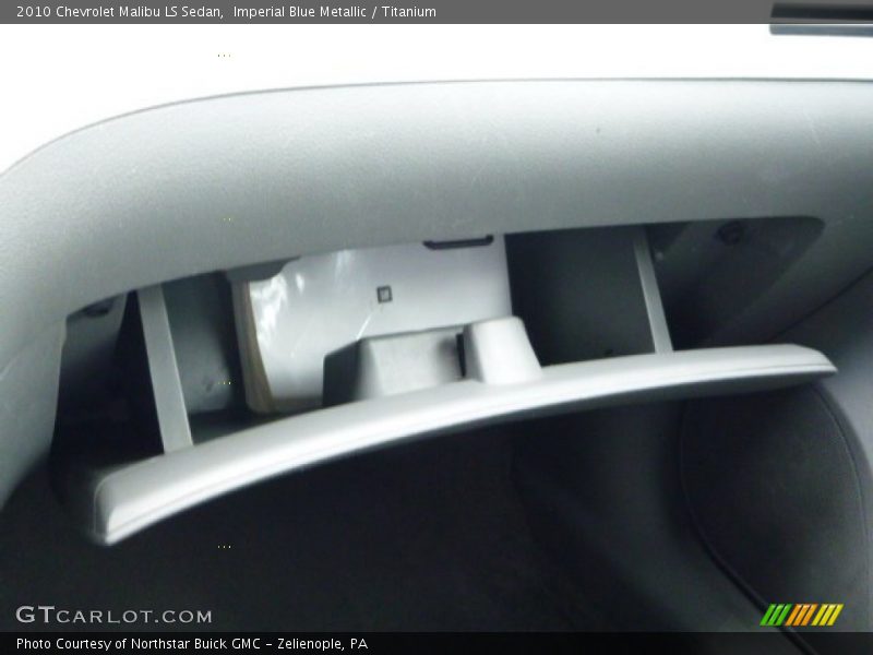 Imperial Blue Metallic / Titanium 2010 Chevrolet Malibu LS Sedan