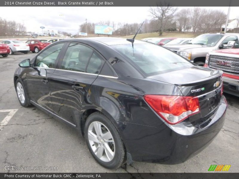 Black Granite Metallic / Jet Black 2014 Chevrolet Cruze Diesel