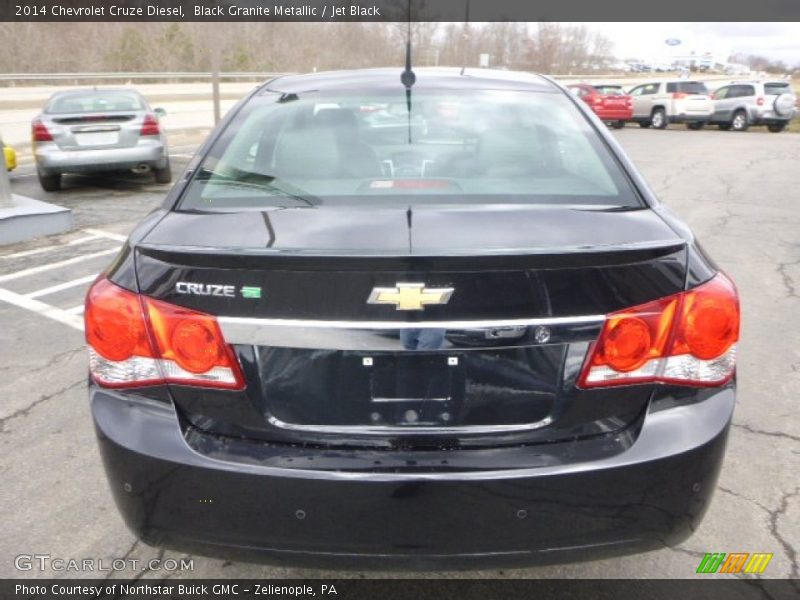 Black Granite Metallic / Jet Black 2014 Chevrolet Cruze Diesel
