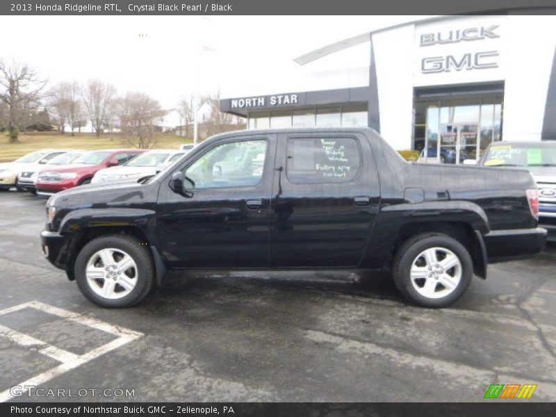 Crystal Black Pearl / Black 2013 Honda Ridgeline RTL
