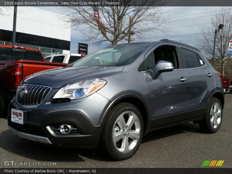 Satin Steel Gray Metallic / Titanium 2015 Buick Encore Convenience