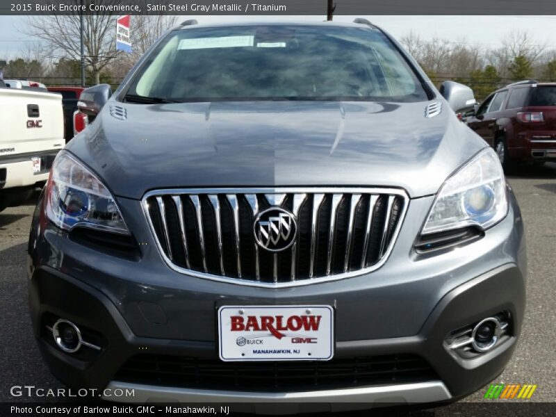 Satin Steel Gray Metallic / Titanium 2015 Buick Encore Convenience