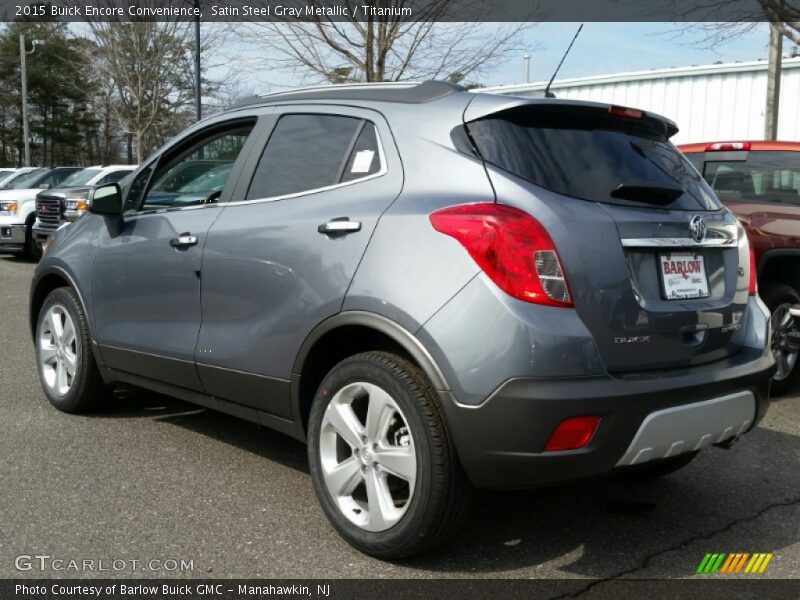 Satin Steel Gray Metallic / Titanium 2015 Buick Encore Convenience