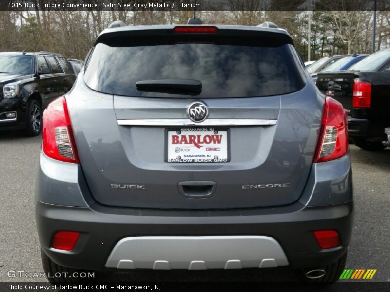 Satin Steel Gray Metallic / Titanium 2015 Buick Encore Convenience